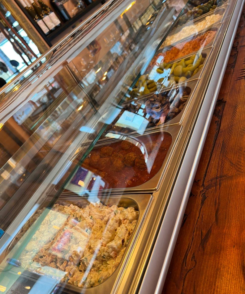 Tapas-Vitrine